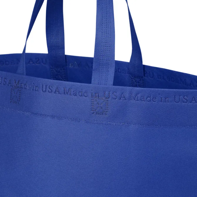 Heat Seal Bottom Gusset Tote - 13 1/2 inches x 20 inches
