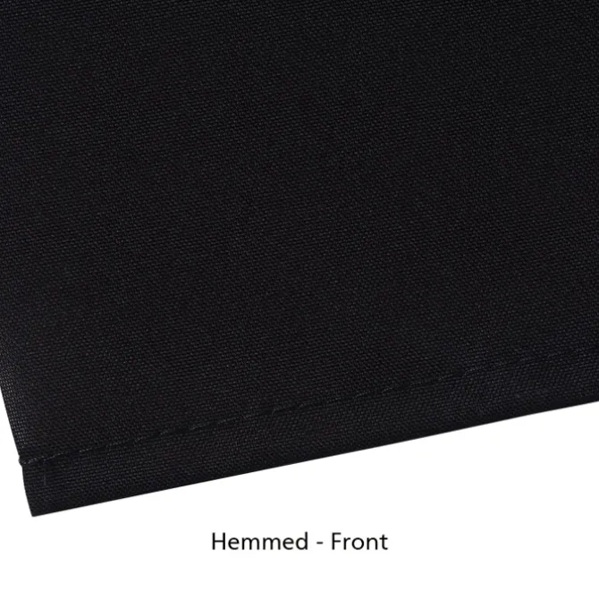 Hemmed Closed-Back UltraFit Table Cover - Demo Table - Full Color