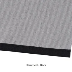 Hemmed Open-Back UltraFit Table Cover - 8 feet - Full Color