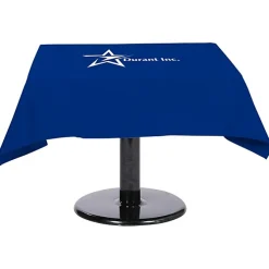 Hemmed Poly/Cotton Table Throw - Square - 24 hr