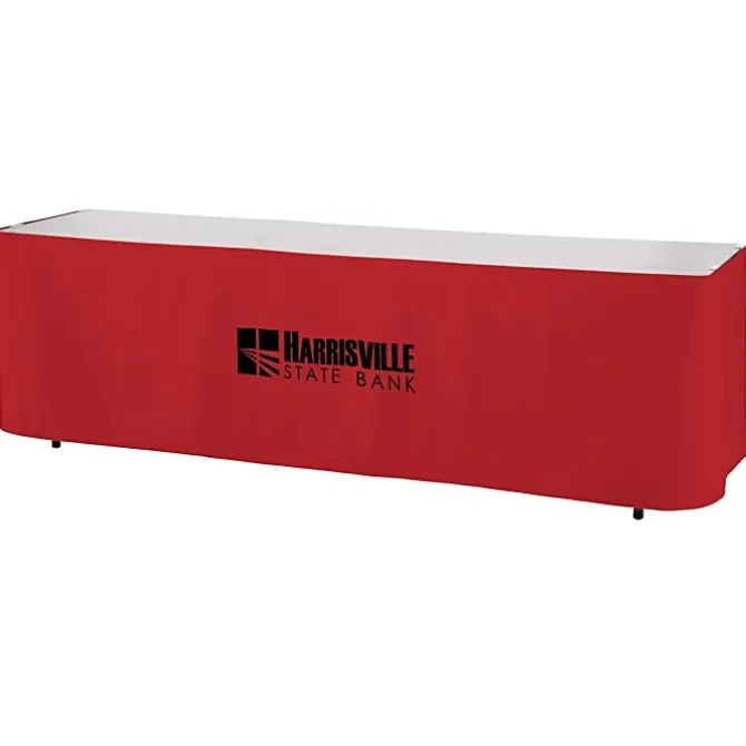 Hemmed Table Skirt - 8' - 24 hr