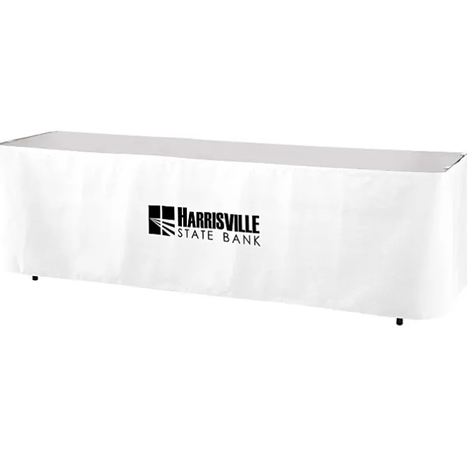 Hemmed Table Skirt - 8' - 24 hr