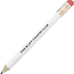 Hex Golf Pencil with Eraser