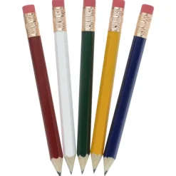 Hex Golf Pencil with Eraser