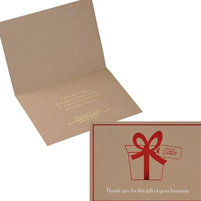 Holiday Business Appreciation Greeting Card
