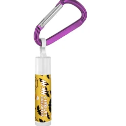 Holiday Lip Balm with Carabiner - Bats & Candy Corn - 24 hr