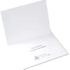 Holographic Snowflakes Greeting Card