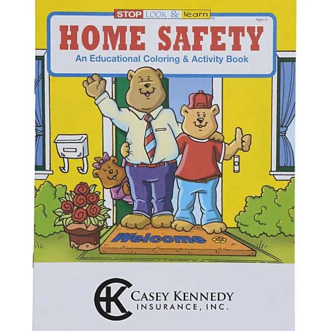 Home Safety Coloring Book