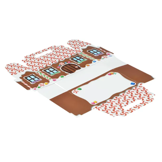 House Shape Box - Gingerbread
