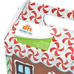House Shape Box - Gingerbread