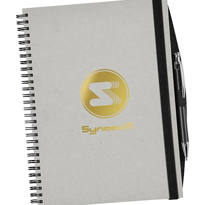 Hybrid Monthly Planner Notebook with Pen