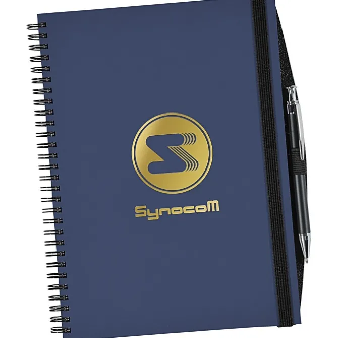 Hybrid Monthly Planner Notebook with Pen