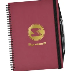 Hybrid Monthly Planner Notebook with Pen