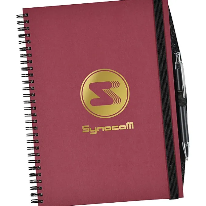Hybrid Monthly Planner Notebook with Pen