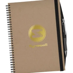 Hybrid Monthly Planner Notebook with Pen