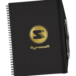 Hybrid Monthly Planner Notebook with Pen