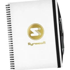 Hybrid Monthly Planner Notebook with Pen
