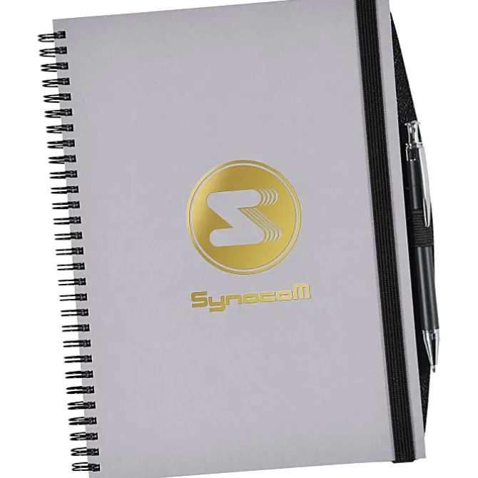 Hybrid Monthly Planner Notebook with Pen