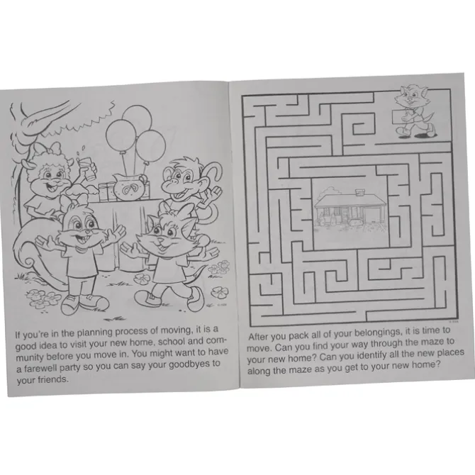 I Love My New Home Coloring Book - 24 hr