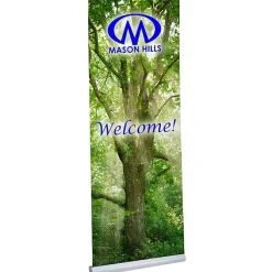 Imagine Quick Change Retractable Banner Display - Replacement Graphic & Cartridge