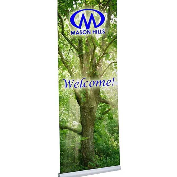 Imagine Quick Change Retractable Banner Display - Replacement Graphic & Cartridge