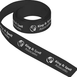 Imprinted Soft Polyester Ribbon - 7/8 inch