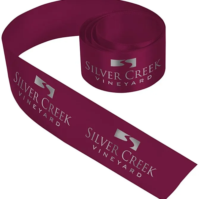 Imprinted Soft Polyester Ribbon - 1 1/2 inches