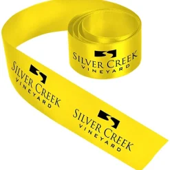 Imprinted Soft Polyester Ribbon - 1 1/2 inches