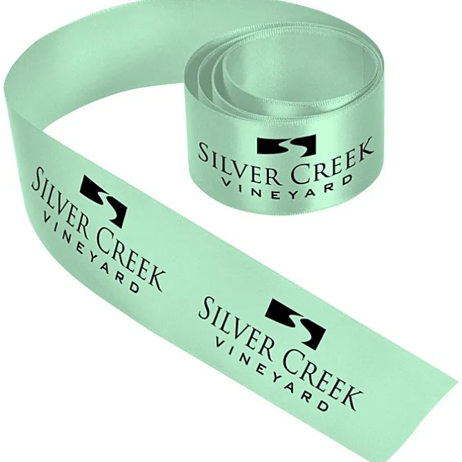 Imprinted Soft Polyester Ribbon - 1 1/2 inches