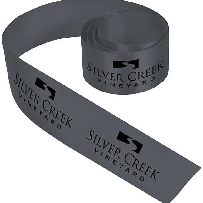 Imprinted Soft Polyester Ribbon - 1 1/2 inches