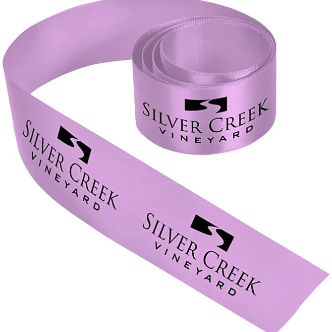 Imprinted Soft Polyester Ribbon - 1 1/2 inches