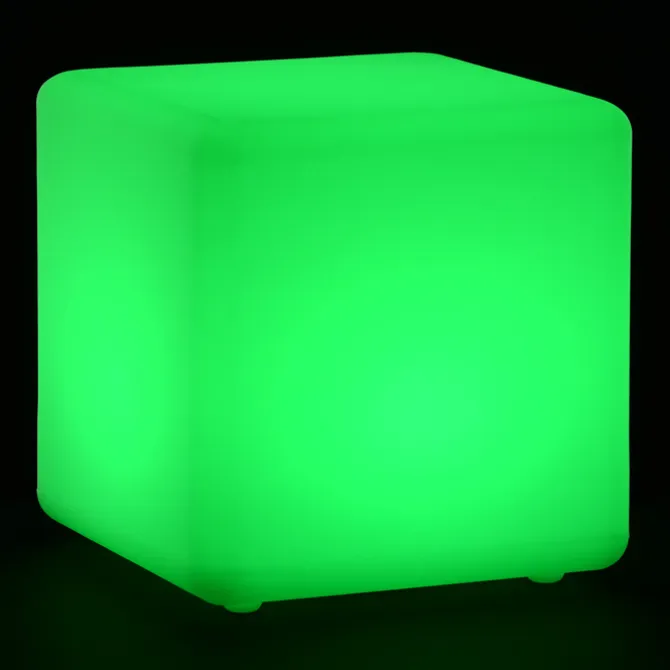 8-inch Deco Light-Up Cube