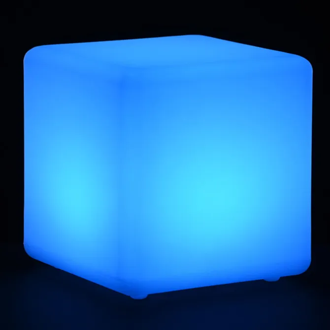 8-inch Deco Light-Up Cube