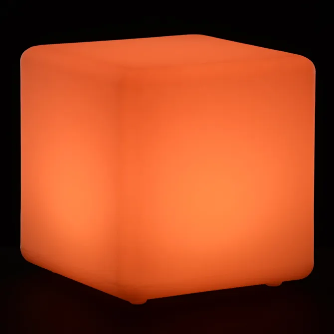 8-inch Deco Light-Up Cube