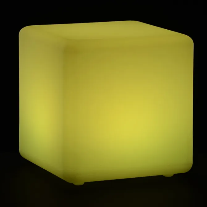 8-inch Deco Light-Up Cube