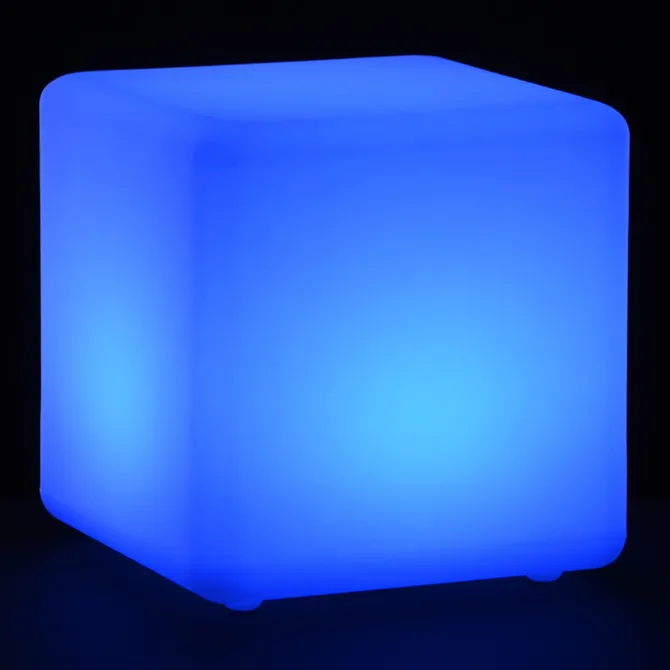 8-inch Deco Light-Up Cube
