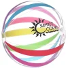 16-inch Multicolor Striped Beach Ball