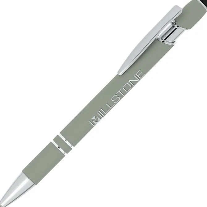 Incline Morandi Soft Touch Stylus Metal Pen - 24 hr