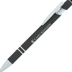 Incline Soft Touch Stylus Metal Pen - Laser Engraved - 24 hr
