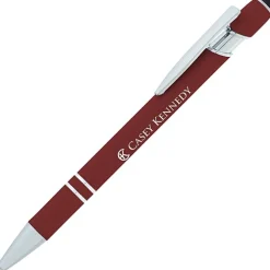 Incline Soft Touch Stylus Metal Pen - Laser Engraved - 24 hr