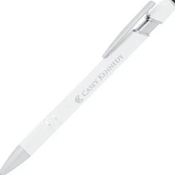 Incline Soft Touch Stylus Metal Pen - Laser Engraved - 24 hr