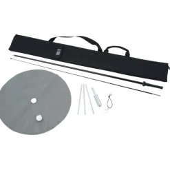 Indoor Razor Sail Sign - 7' - Two Sided