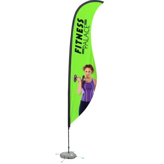 Indoor Sabre Sail Sign - 13' - One Sided