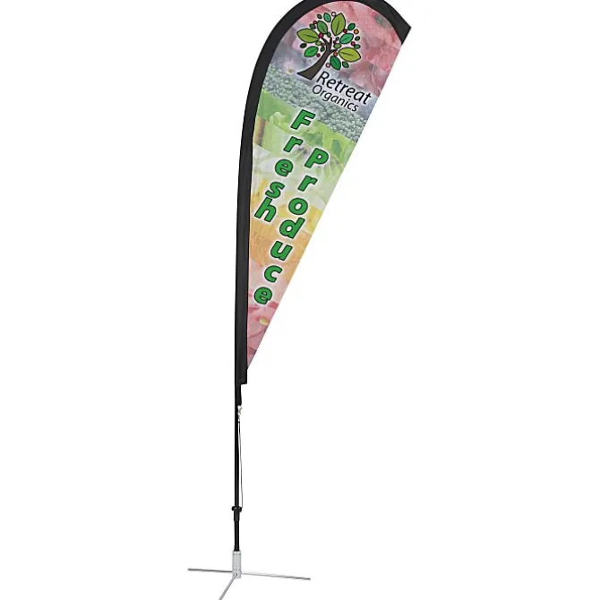Indoor Sail Sign - 6' - One Sided