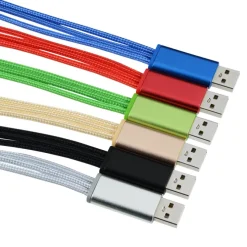 3-in-1 Metallic Charging Cable
