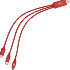 3-in-1 Metallic Charging Cable - 24 hr