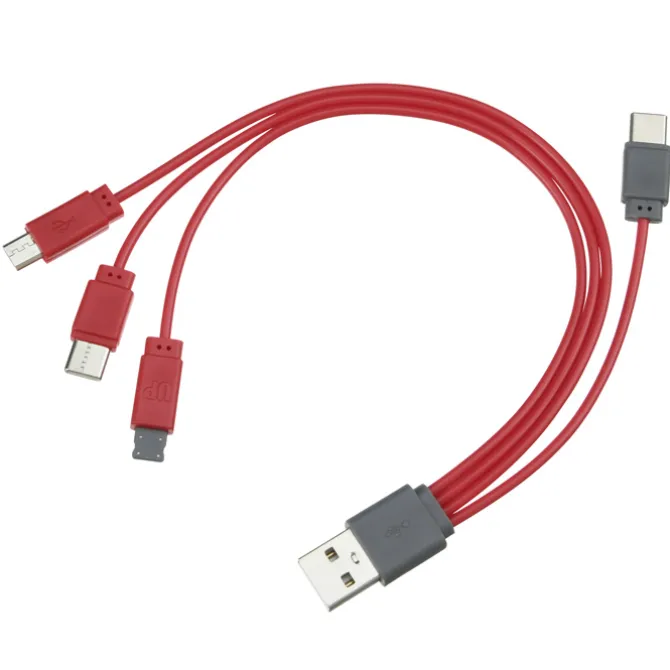 3-in-1 USB-C Cable Wrap with Phone Stand
