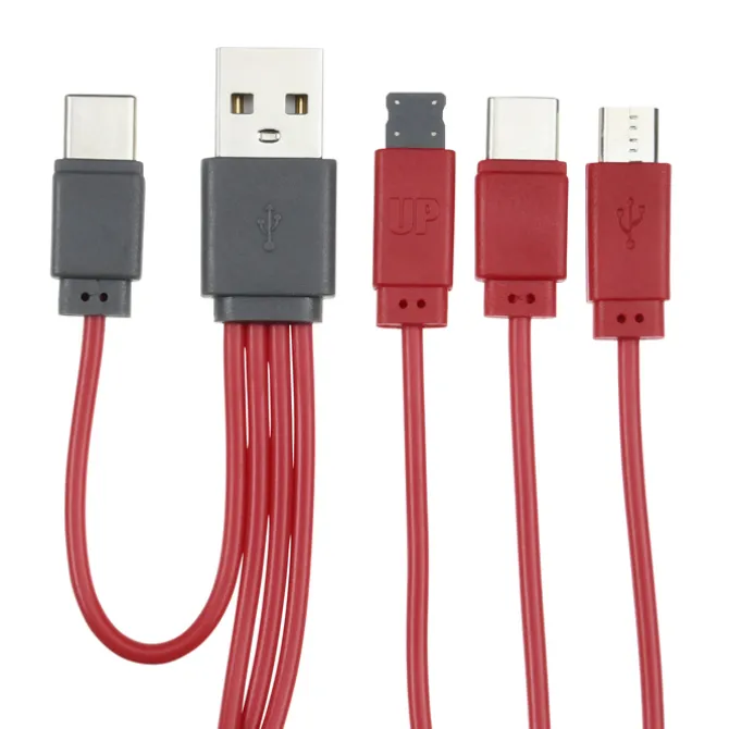 3-in-1 USB-C Cable Wrap with Phone Stand