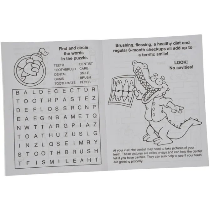 It's Tooth Time Coloring Book - 24 hr