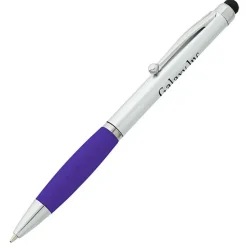 Jada Stylus Twist Pen - Silver - 24 hr